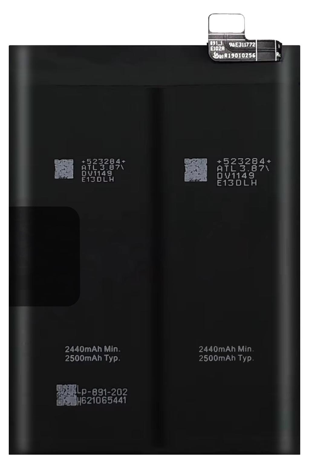 Clappio vervangingsaccu voor Oppo Find X5 Pro, 5000mAh, zwart
