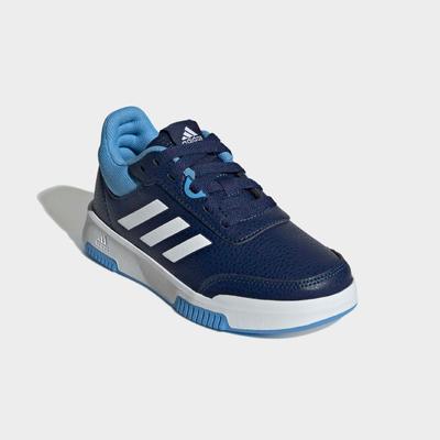 Sneaker ADIDAS SPORTSWEAR "TENSAUR SPORT TRAINING LACE", Mädchen, Gr. 37, blau (dkblau, wh), Synthetik, Textil, Schuhe Sneaker