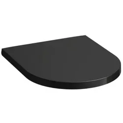 Laufen Kartell WC-Sitz H8913330200001 schwarz glänzend, mit abnehmbarem Deckel/Absenkautomatik