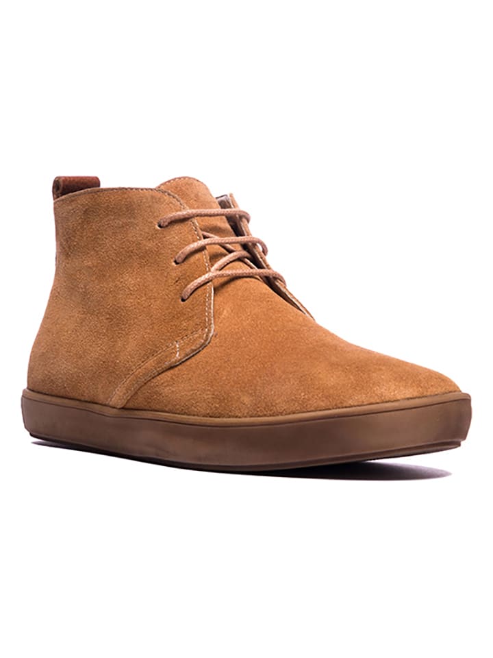 Comfortfusse Leder-Schnürschuhe in Braun - 37