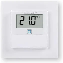 EQ-3 Homematic IP Temp. Luftfeucht. Sensor HmIPW-STHD, Thermometer + Hygrometer, Weiss