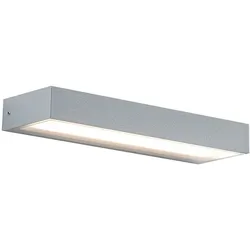 Bi-Emissions-Wandleuchte LEVEL LED 15W 4000K Grau - IP65-Außenwandleuchte aus Aluminiumdruckguss - Rossini Illuminazione
