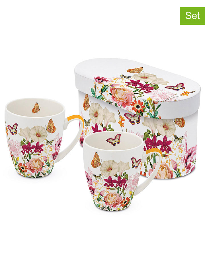 ppd 2er-Set: Kaffeetassen "Illusion" in Bunt - 350 ml - onesize