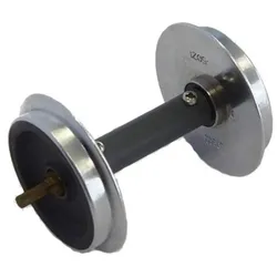 PIKO 36168 G Metallradsatz für Wagen, 35 mm (2 Stck., kugelgelagert)