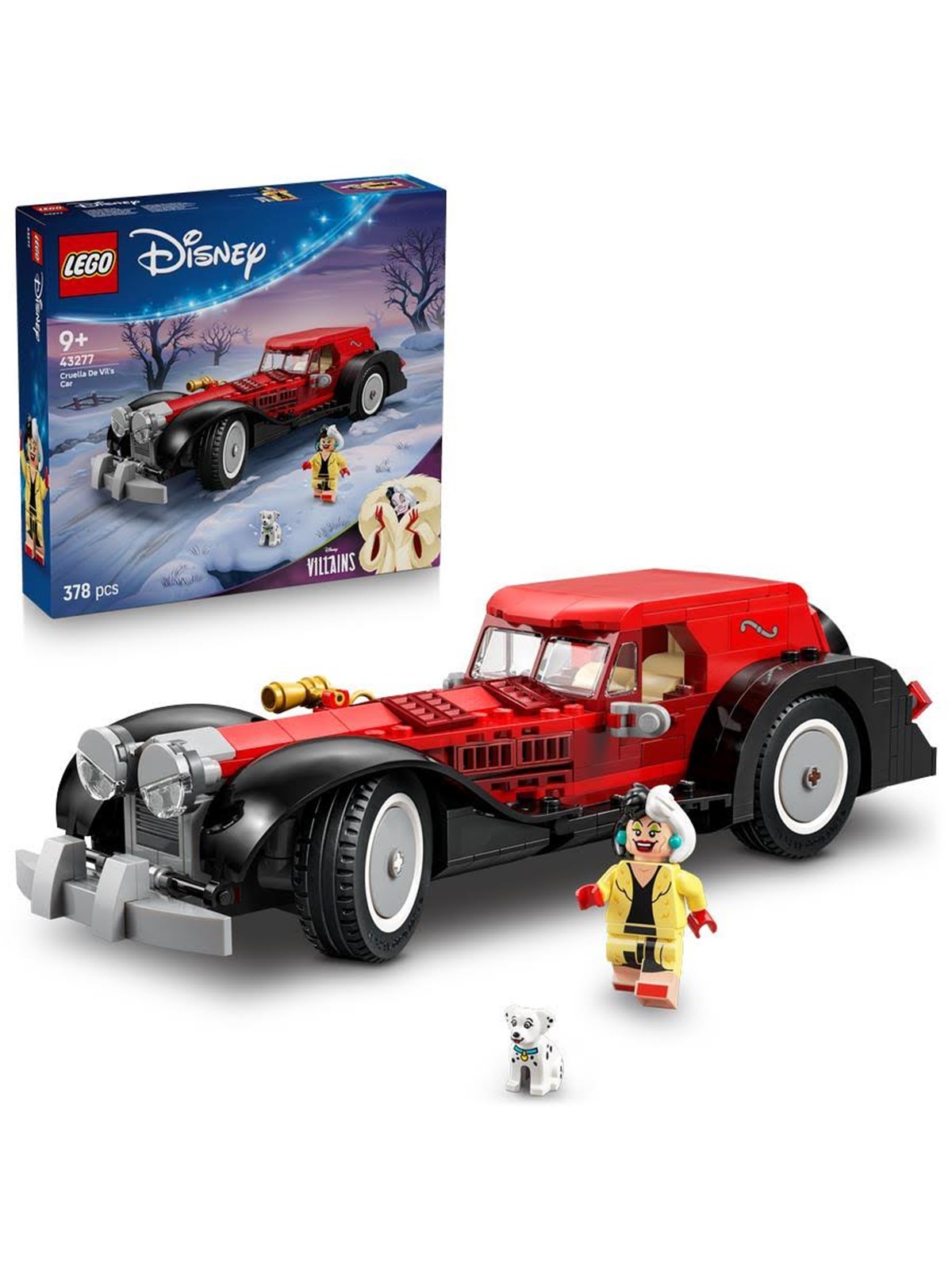 LEGO Disney 43277 Cruella de Vils Auto
