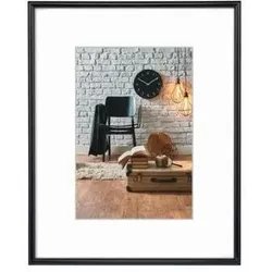 Hama Bilderrahmen Sevilla 00066222 21x29,7cm Kunststoff schwarz