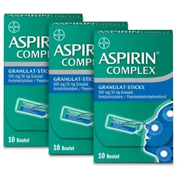 Aspirin® Complex Granulat-Sticks Dreierpack 3X10 St