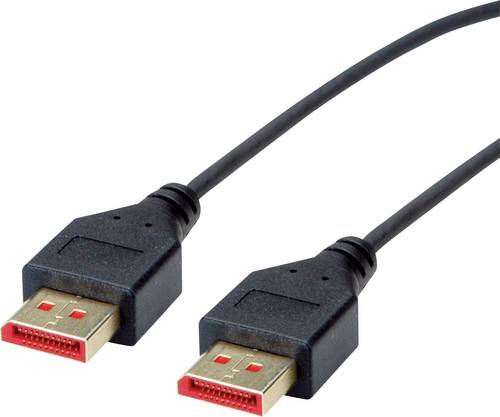 Roline DisplayPort Anschlusskabel DisplayPort Stecker, DisplayPort Stecker 1.50 m Schwarz 11.04.5961 Geschirmt DisplayPort-Kabel