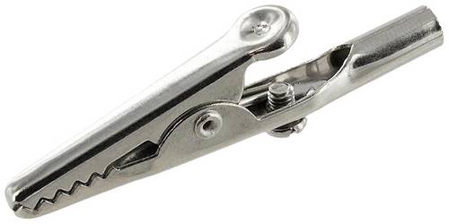 Econ connect AK40M Abgreifklemme Silber Klemmbereich max.: 10mm Bulk