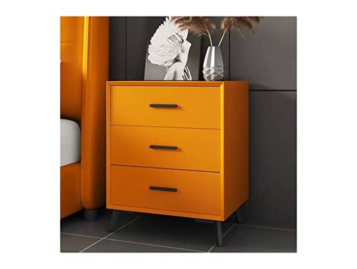 Vielseitig Nachttisch mit 3 Schubladen, Schubladenelement aus Holz Mit stabiler Basis for Schlafzimmer, Wohnzimmer, Schränke, Nachttischmöbel