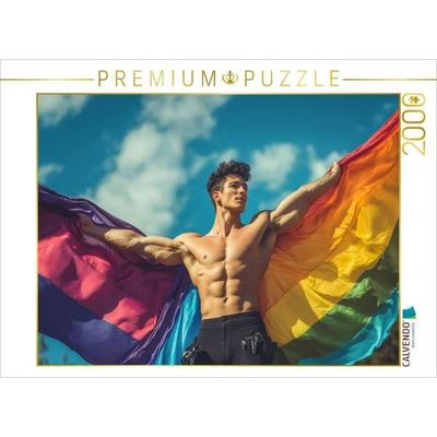 CALVENDO Puzzle Unsere Farben sind laut, weil unsere Geschichte es war | 2000 Teile Lege-Größe 90x67cm Foto-Puzzle für glückliche Stunden, Sonstige