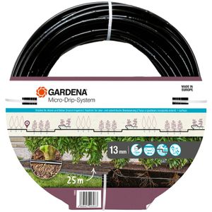 Gardena Micro-Drip-System Erweiterung Tropfrohr, ober- & unterirdisch, 13503-20, Rohr-Ø 13 mm, 25 m