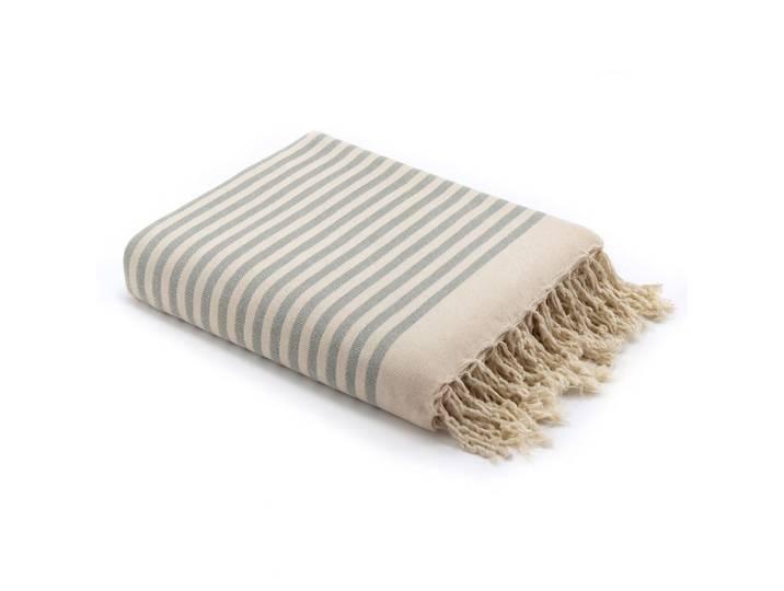 Fouta xxxl coton 200x300 vert d'eau