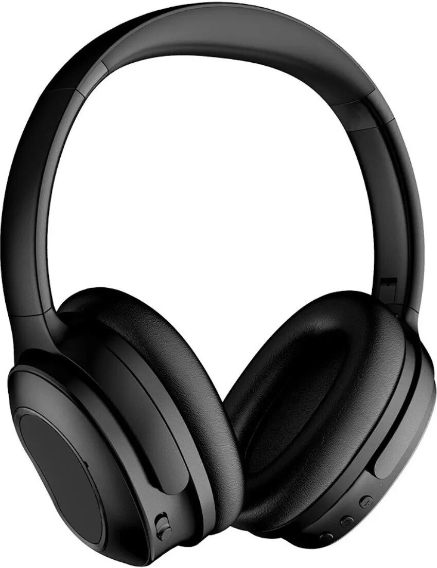 INF Over-Ear Active Noise Cancelling Wireless Headphones mit Dual-Feed ANC, Bluetooth, 500mAh Akku, Lange Wiedergabezeit Schwarz