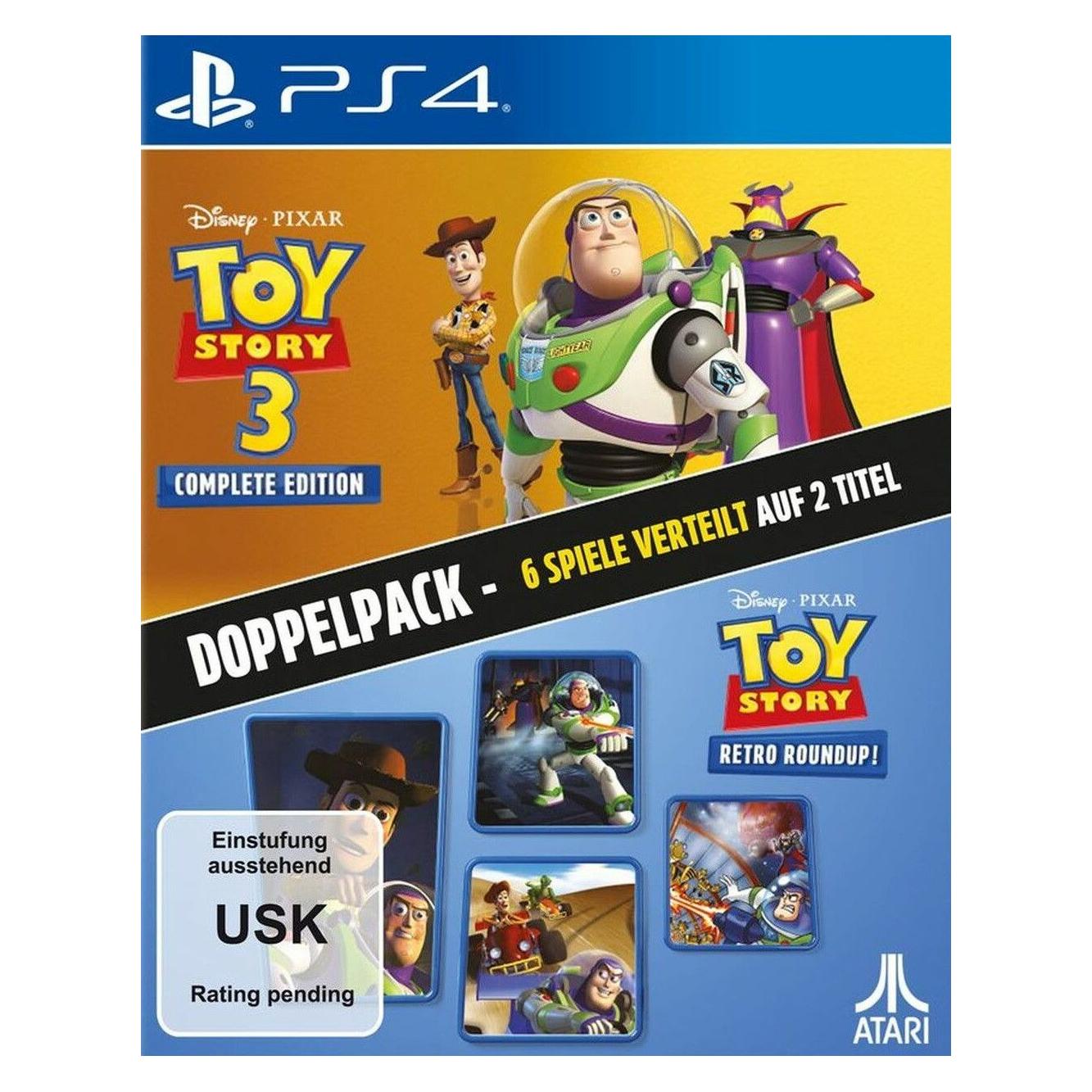 Atari Toy Story: Retro Roundup! + Toy Story 3 Complete Edition - Doppelpack (PS4, DE) (629595)
