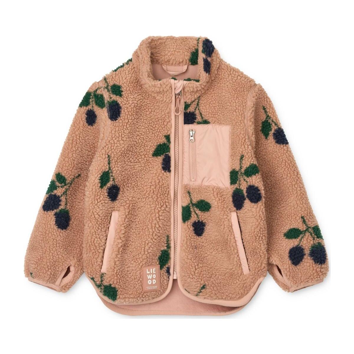 Liewood Nolan Pile Jacket berry / pale tuscany (2502) 92 LW21048-2502-92-CU