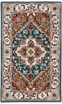SAFAVIEH Handmade Heritage Asia Traditional Oriental Wool Rug