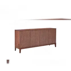 KAWOLA Sideboard COPAS 4 Türen Eiche furniert braun