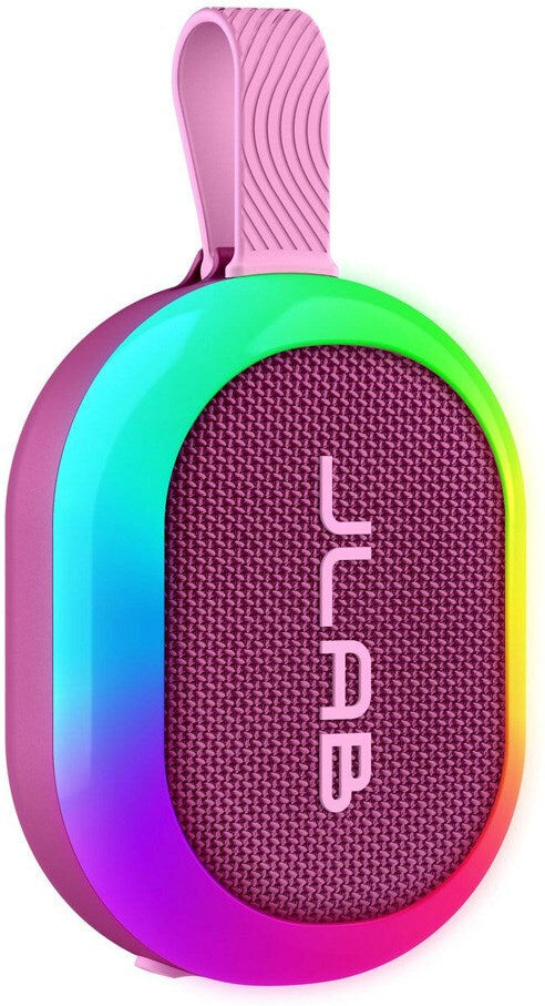 JLab Pop Bluetooth Højtaler m. Lys - Lyserød