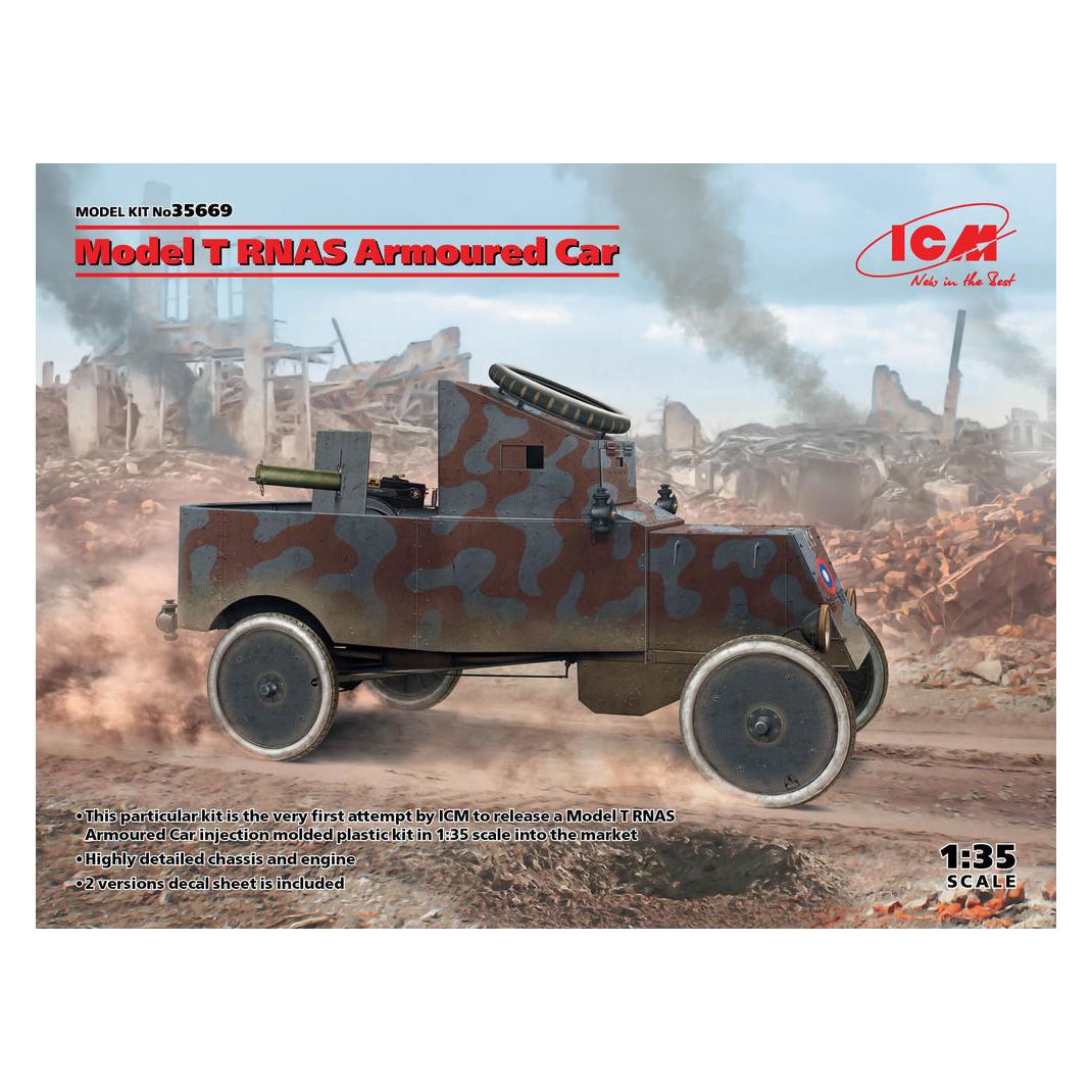 ICM Model T RNAS Armoured Car (35669)