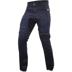 Trilobite Parado Slim-Fit Herren dunkelblau Motorrad Jeanshose - 32/34