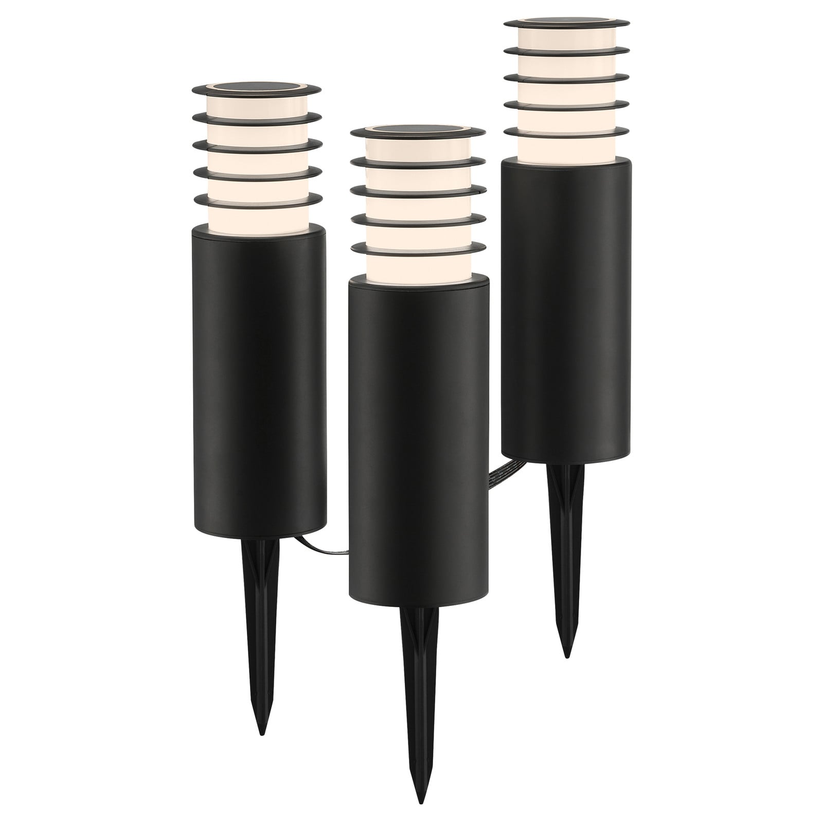 home24 Padverlichting zwart Ø 8cm