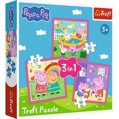 3 in 1 Puzzle - Peppa Pig