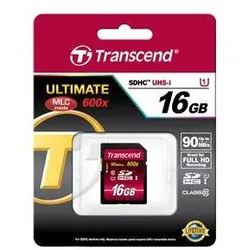 Transcend TS16GSDHC10U1 Speicherkarte 16 GB