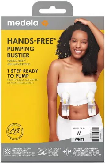 Medela Bra Top Manos Libres Blanco M