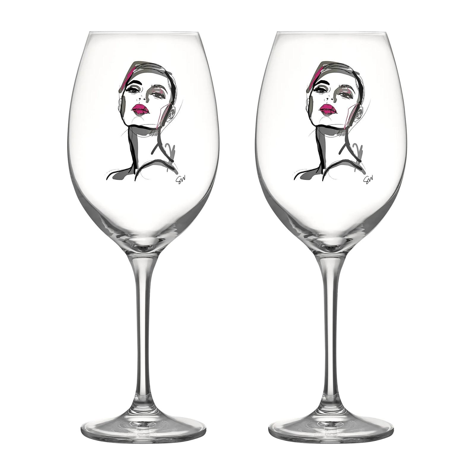 Kosta Boda All about you wijnglas 52 cl, 2 stuks