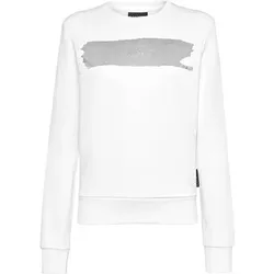 PLEIN SPORT Sweatshirt LOVE, Größe XXL in Weiß 01