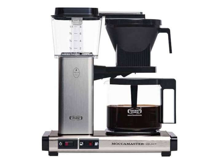 Moccamaster KBG Select\, Cafetière filtre\, Verseuse\, Brushed\, 1.25L