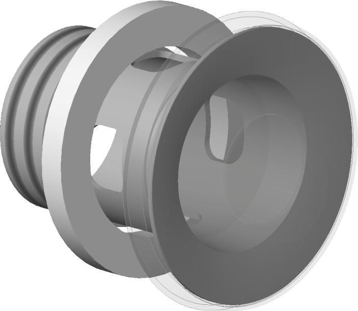 Fil Dornbracht Abl. Calice terminé 1 1/4 90110102600-00 65mm chromé