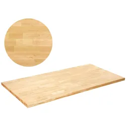 VEVOR Holztischplatte, 1200 x 750 x 38 mm, 150 kg Tragfähigkeit, universeller, einteiliger Ahornholz-Schreibtisch für höhenverstellbares elektrisches Stehpultgestell, Arbeitsplatte für das Heimbüro