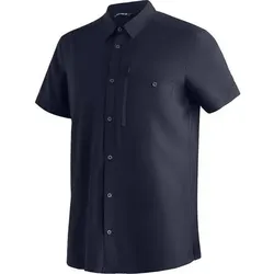 MAIER SPORTS Herren Hemd Magos S/S M, Größe 46 in Blau Blau