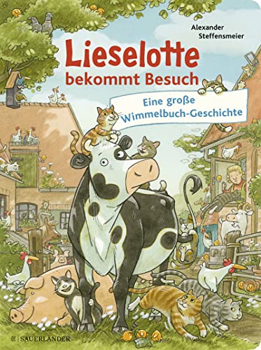 Alexander Steffensmeier - Lieselotte bekommt Besuch: Eine große Wimmelbuch-Geschichte Wimmelbuch mit Lieselotte und ihren Freunden vom Bauernhof für Kinder ab 2 Jahren - Preis vom 10.10.2026 11:48:34 h