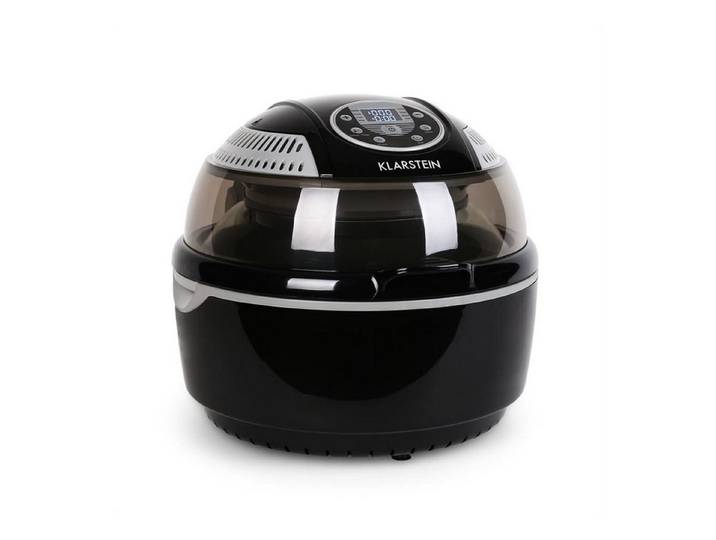 Klarstein Heißluftfritteuse, 1400 W, Air Fryer Fritteuse ohne Öl Heizluftfritteuse Heißluftfritteusen