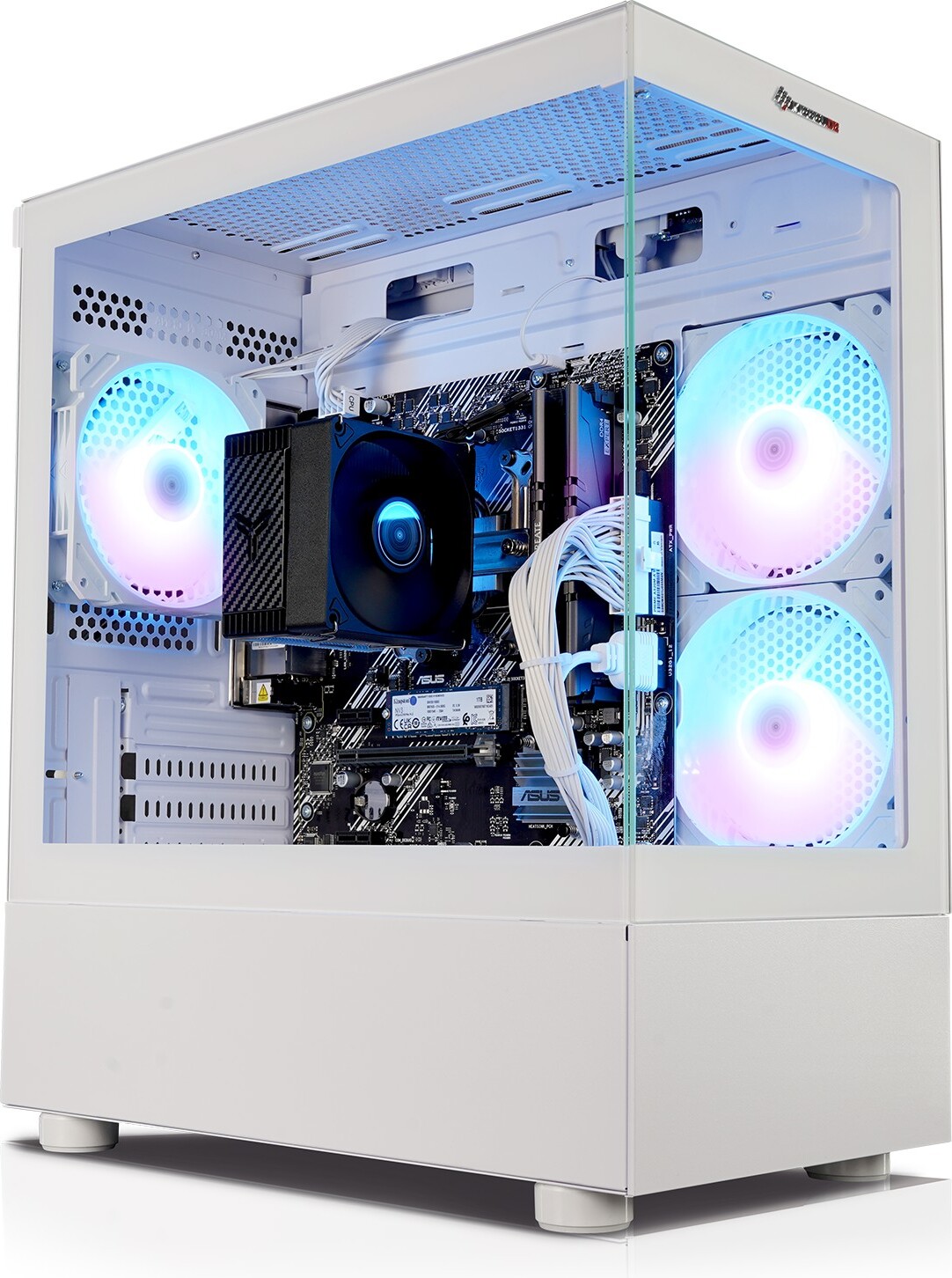 kiebel.de Gaming PC Speed V AMD Ryzen 7 5700G, 16GB DDR4, AMD Vega Grafik, 1TB SSD, WLAN, Windows 11, Gaming PC