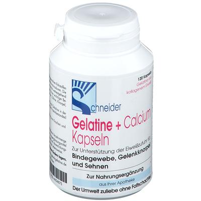 Gelatine+Calcium Kapseln 120 St