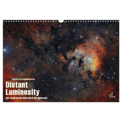 Distant Luminosity: Eine fotografische Reise durch das Universum (Wandkalender 2027 DIN A3 quer), CALVENDO Monatskalender