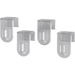 5x My Basics, Vorhang Zubehör, Fenster-Dekohaken