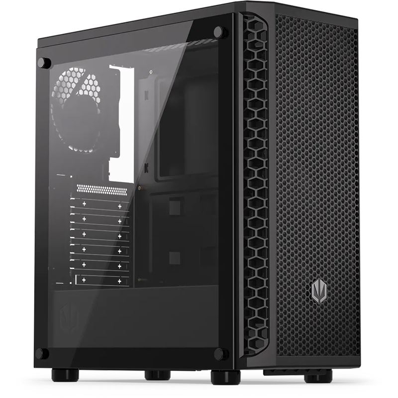 Endorfy Signum 300 Air mit Sichtfenster Midi Tower ohne Netzteil schwarz
