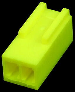 mod/smart Fan Power Connector 2Pin Buchse - UV Brite Green