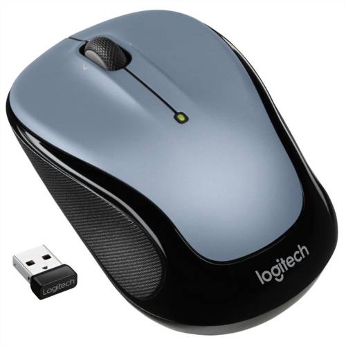 Logitech M325s - Maus - rechts- und linkshändig - optisch - 5 Tasten - kabellos - 2.4GHz - kabelloser Empfänger (USB)