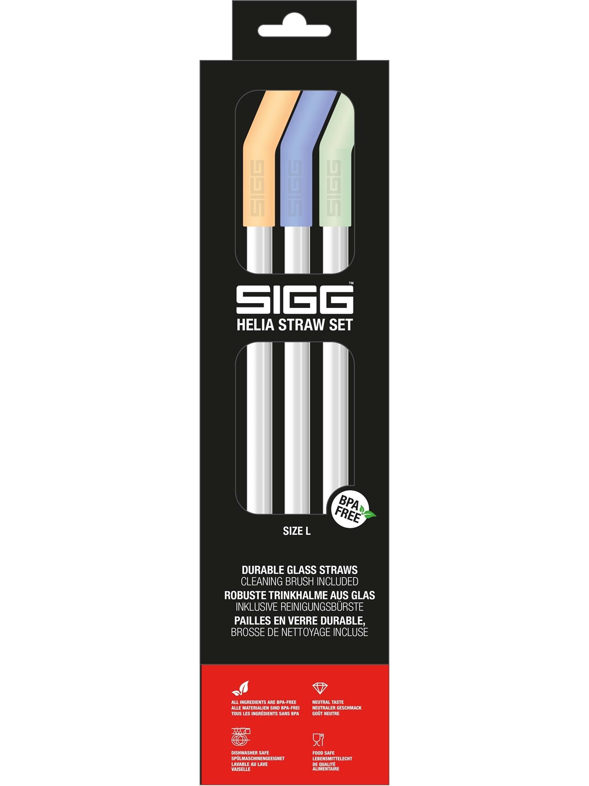 Sigg Helia straw set