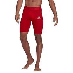 adidas Techfit Funktionshose kurz rot M