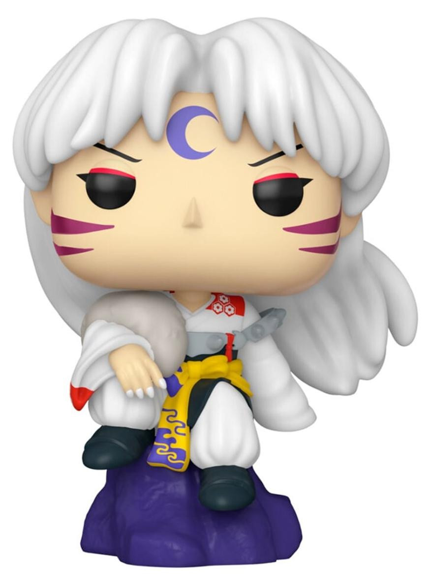 Funko POP! Plus Inuyasha Sesshomaru zittend animatie vinyl figuur, 9 cm
