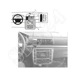 BRODIT 852840 ProClip Halterung - Ford Galaxy 2001 - 2006 Halter