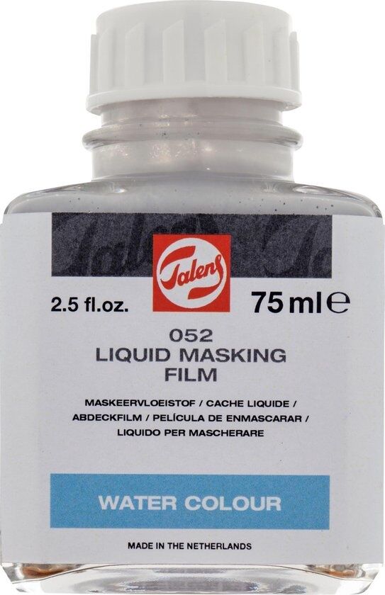 Talens Maskeervloeistof - 75 ml - 052   8712079000615   Verf