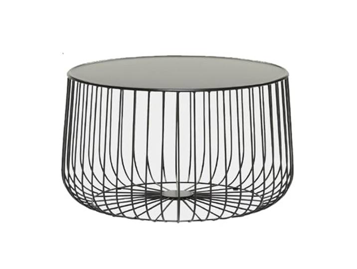 Metall-Kürbis-Couchtisch, bemalter Vogelkäfig-Beistelltisch, praktisch Dekoration geeignet for Home Office. Komplett/zerlegt couchtisch